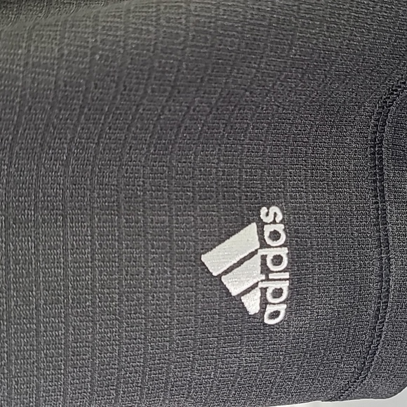 Adidas Golf Mens LG Climalite Polo Shirt Black Medora Musical Logo Lightweight - Picture 6 of 10